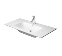 Duravit ME by Starck - Lavabo 103x49 cm, avec trop-plein, trou pour robinet, DuraShield, blanc mat 233610AC00