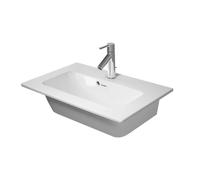 Duravit ME by Starck - Lavabo 63x40 cm, avec trop-plein, trou pour robinet, DuraShield, blanc 234263AA00