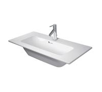 Duravit ME by Starck - Lavabo 83x40 cm, avec trop-plein, trou pour robinet, DuraShield, blanc 234283AA00