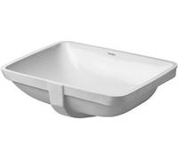 Duravit ME by Starck lavabo à encastrer, pour montage par le bas, finition spéciale, avec trop-plein, sans table de toilette, 490 mm, 0305490022