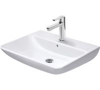 Duravit ME by Starck - Lavabo 65x49 cm, avec trop-plein, trou pour robinet, DuraShield, blanc 233565AA00