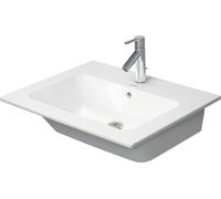 Duravit ME by Starck lavabo pour meuble, avec trop-plein, sans trou pour robinetterie, avec plage de robinetterie, 630mm, 23366300601