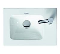 Duravit ME par Starck lave-mains 07234300411 43 x 30 cm, blanc, papier glacé, sans débordement