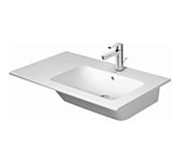 Duravit Me by Starck meuble lavabo 2346830000 830x490mm, vasque à droite, avec trop-plein, trou robinetterie 2000 , blanc