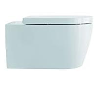 WC suspendu Duravit ME by Starck, lavable, Durafix inclus, 4,5 L, 370 x 570 mm, 2528090000, Couleur: Couleur intérieure blanche, Couleur extérieure blanche