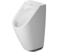 Duravit ME by Starck Urinal Rimless, urinoir électronique pour raccordement au réseau, avec mouche, avec HygieneGlaze, avec régulateur, 2809312097