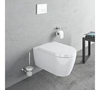 Duravit Starck Me pack WC suspendu à chasse profonde Rimless 37x57cm avec abattant à fermeture ralentie blanc 45290900a1