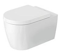 Duravit ME by Starck - WC suspendu, avec HygieneGlaze, blanc / blanc mat 2528099000