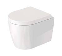 Duravit ME by Starck - WC suspendu avec abattant SoftClose, Rimless, DuraShield, blanc 453009AAA1