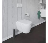 Duravit ME by Starck WC suspendu, rimless, chasse d'eau basse, HygieneGlaze, Durafix, 370x360x540mm, blanc, 2584092000