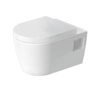 Duravit ME by Starck - WC suspendu, Rimless, HygieneFlush, DuraShield, blanc 251709AA00