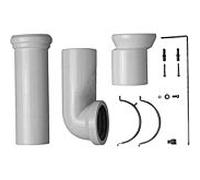 Duravit ME par Starck ensemble de connexion Vario 0014220000 Universal sortie et excentrique, pour WC