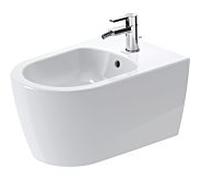 Duravit ME par Starck mur Bidet 2288150000 37 x 57 cm, blanc, trou de robinetterie 2000 , avec trop-plein