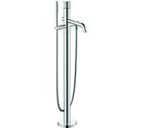 Duravit Mélangeur bain Tulip blanc WT5250000010 au sol, saillie 200mm, chromé