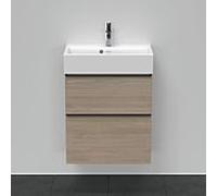 Duravit Meuble D-Neo DE432903535 de 58,4 x 37,2 cm, en terre de chêne, mur-montés, 2000 tiroir, 2000 gigogne