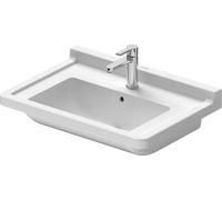 Duravit Meuble lavabo Starck 3 70cm, 1 trou pour robinet, 0304700000, Couleur: Blanc