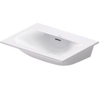 Duravit Meuble lave-mains Viu 234463, 630 mm, avec trop-plein, avec table de robinet, sans trou de robinet, 23446300601, Couleur: Blanc avec Wondergliss