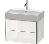 Duravit Meuble sous Duravit XSquare XS416703636 58,4x39,7x39cm, 2 tiroirs, blanc mat