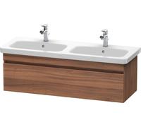 Duravit Meuble sous-lavabo DuraStyle mural 6398, 1 tiroir, 1230mm, DS639807979, Couleur: Décor noyer naturel