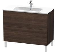 Duravit meuble sous-lavabo L-CUBE 1020 x 481 x 704 mm châtaignier foncé