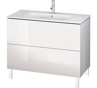 Duravit meuble sous-lavabo L-CUBE 1020 x 481 x 704 mm noyer américain