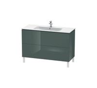 Duravit meuble sous-lavabo L-CUBE 1220 x 481 x 704 mm dolomiti grey haute brillance