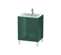 Duravit meuble sous-lavabo L-CUBE 620 x 481 x 704 mm dolomiti grey haute brillance