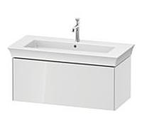 Duravit Meuble sous-vasque Tulip blanc WT424208585 98,4 x 45,8 cm, Weiß Hochglanz , 2000 , coulissant match2