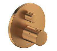 Duravit - Mitigeur thermostatique à encastrer, bronze brossé TH4200016004
