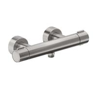 Duravit - Mitigeur thermostatique de douche, inox brossé TH4220000070