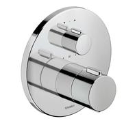 Duravit - Mitigeur thermostatique encastré, 2 sorties, chrome TH4200014010