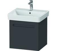Duravit Meuble sous-vasque No.1 – bâti-support lavabo suspendu 1 tiroir 490×426×478 mm, graphite mat