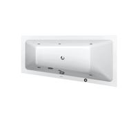 Duravit No.1 Baignoire balnéo d’angle, 760505000JP1000,