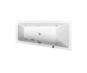 Duravit No.1 Baignoire balnéo d’angle, 760505000JP1000,