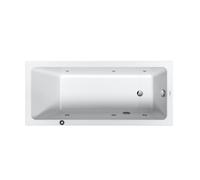 Duravit No.1 Baignoire balnéo rectangulaire, 760488000JP1000+791205000001000,