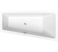 Duravit No.1 baignoire encastrée, trapèze, 1600x850mm, 1 pente de dossier à droite, blanc, 700507000000000