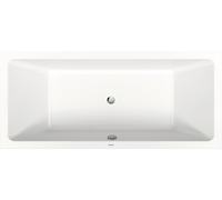 Duravit No.1 baignoire encastrée, rectangulaire, 1800x800mm, 2 pans de dos, blanc, 700492000000000