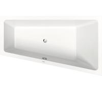 Duravit No.1 baignoire encastrée, trapèze, 1700x1000mm, 1 pente de dossier à droite, blanc, 700509000000000