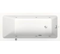 Duravit No.1 baignoire pour WC encastrée, rectangulaire, 1500x700mm, Jet Protect,1 pente de dossier, blanc, 760487000JP1000