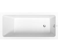 Duravit No.1 baignoire encastrée, rectangulaire, 1700x700mm, 1 pente de dossier, blanc, 700489000000000