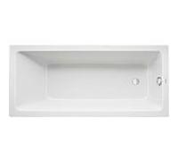 Duravit No.1 baignoire encastrée, rectangulaire, 1700x700mm, 1 pente de dossier, blanc, 700489000000000