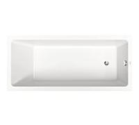 Duravit No.1 Basic baignoire 700596000000000 rectangulaire , 180x80cm, avec dossier incliné, blanc
