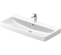 Duravit No.1 lavabo, 1 trou de robinetterie, avec trop-plein, 1000x460mm, partie inférieure vitrifiée, 23751000002