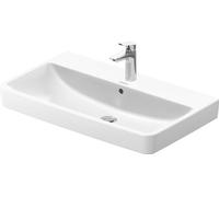 Duravit Lavabo No.1 80 x 46 cm rectangulaire pour meuble 1 trou avec trop-plein blanc brillant