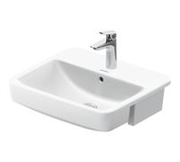 Duravit No.1 lavabo encastré 55x46x17cm semi-encastré Blanc brillant 03765500002