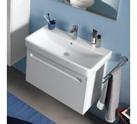 Duravit Lavabo No.1 80 x 46 cm rectangulaire pour meuble 1 trou avec trop-plein blanc brillant
