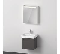 Duravit No.1 Meuble avec vasque et armoire de toilette, N10153R49490000,