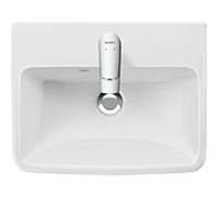 Duravit No.1 lave-mains, avec trou pour robinetterie, avec trop-plein, 500x400, dessous émaillé, blanc, 0743500000