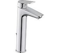 Duravit No. 1 mitigeur lavabo N11030001010 avec tirant garniture de vidange , saillie 129mm, chromé