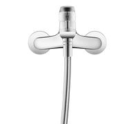 Duravit No.1 Mitigeur monocommande bain/douche apparent, robinet douche, robinet salle bain, robinetterie, chromé